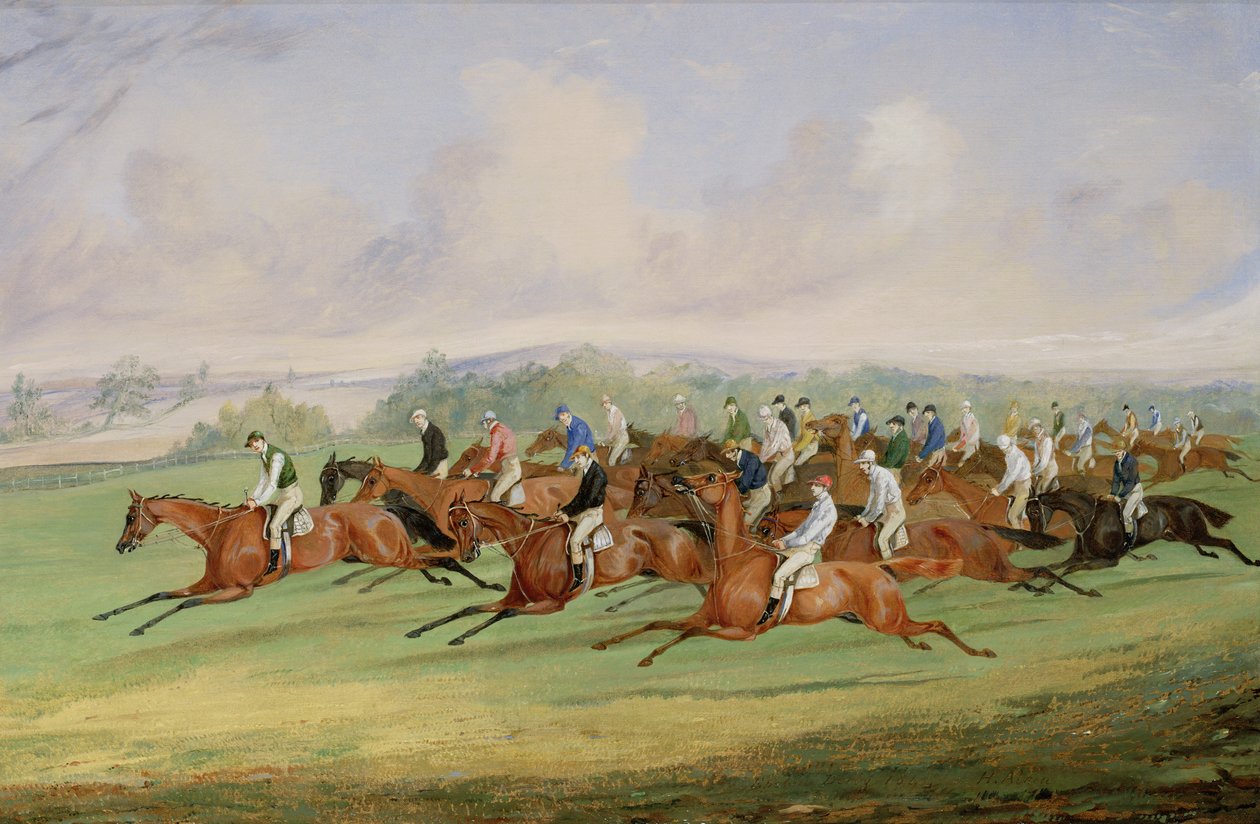 O Início do Derby de Henry Thomas Alken