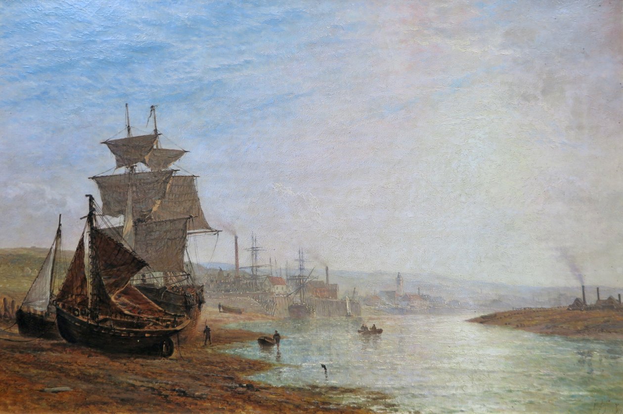 Maré baixa perto de Shoreham, Sussex de Henry Thomas Dawson