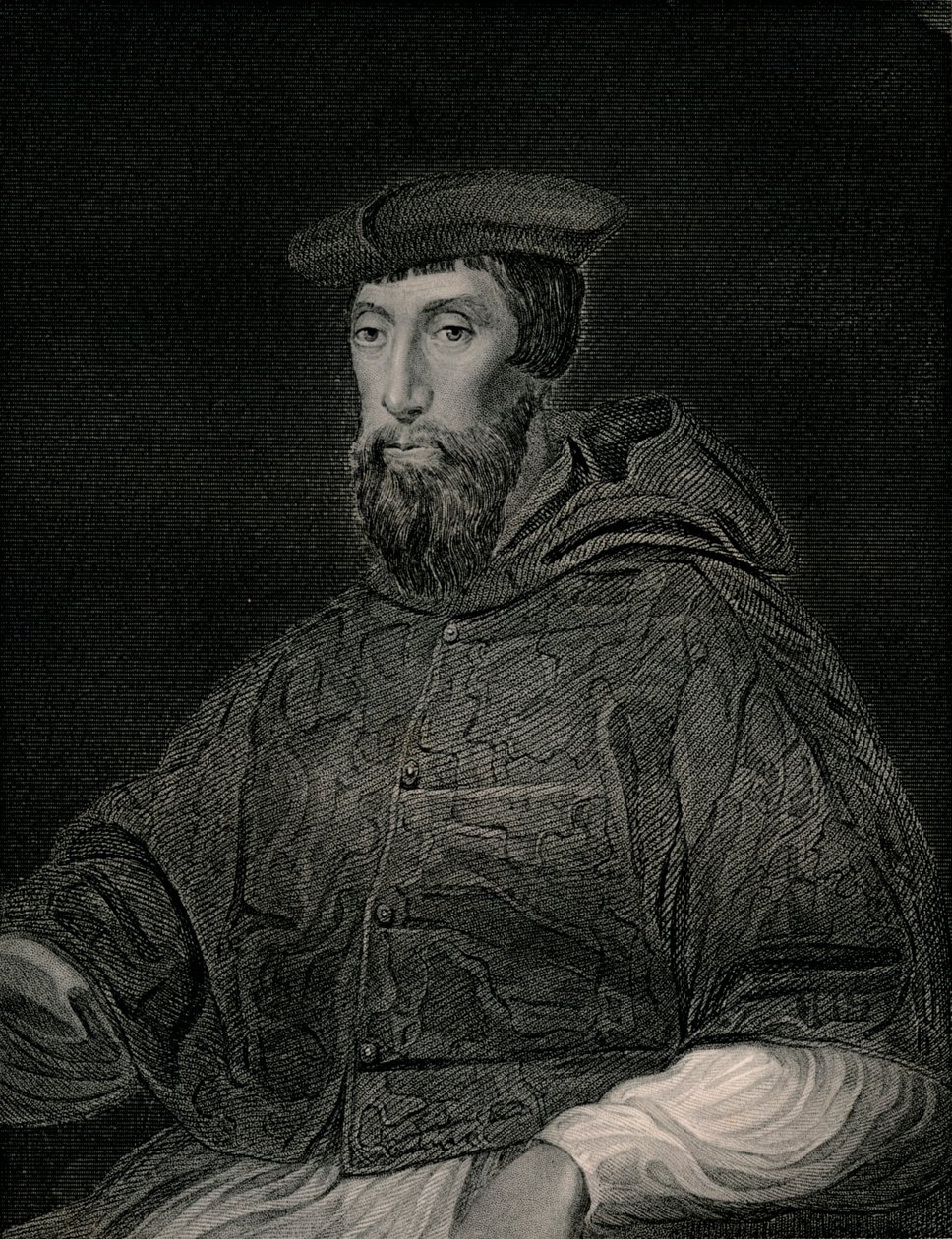 Cardeal Pole, início do século XIX. de Henry Thomas Ryall
