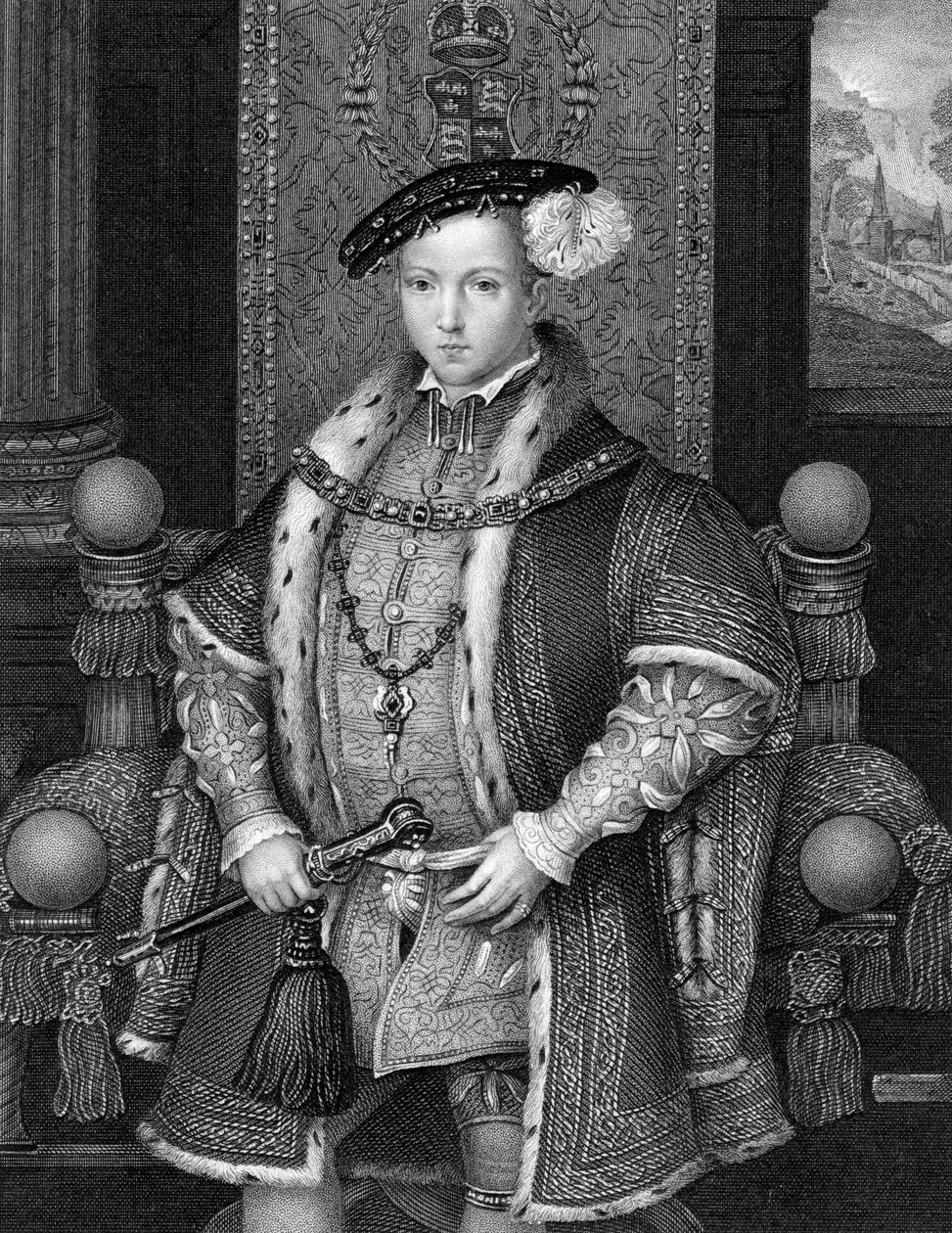 Eduardo VI, rei da Inglaterra, século XIX. de Henry Thomas Ryall