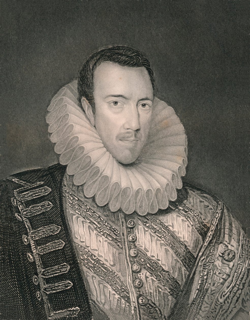 Philip Howard, conde de Arundel, meados do século XIX. de Henry Thomas Ryall