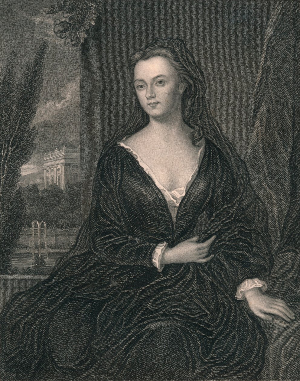 Sarah Jennings, Duquesa de Marlborough, início do século XIX. de Henry Thomas Ryall
