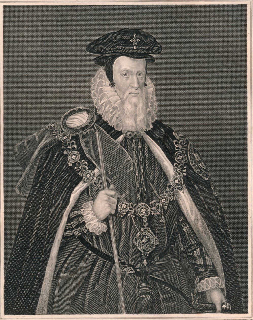 William Cecil, Lord Burghley., Início do século XIX. de Henry Thomas Ryall