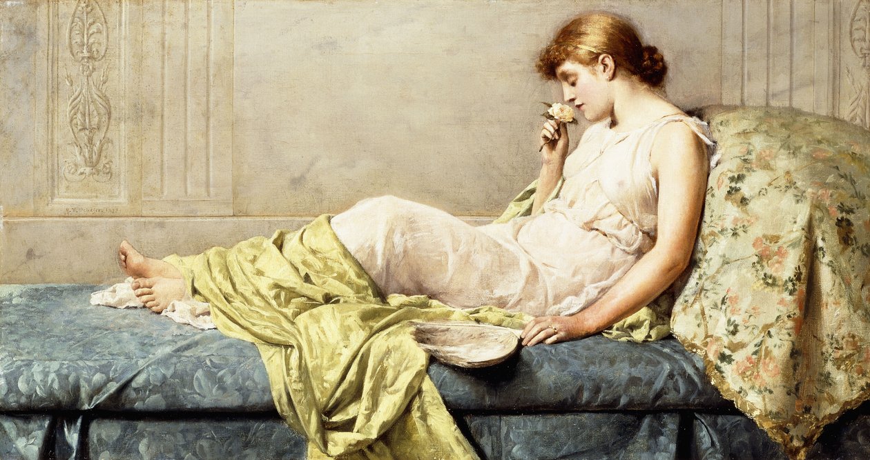 A Rosa Boudoir, 1879 de Henry Thomas Schafer