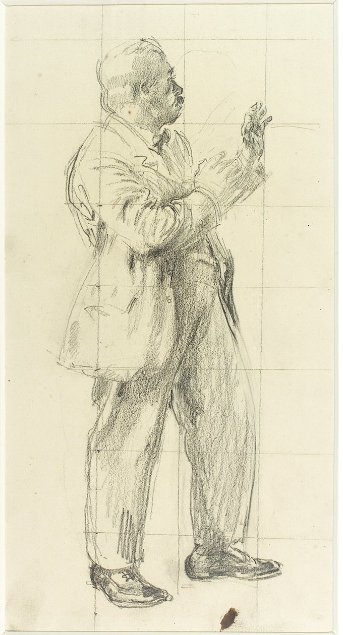 Retrato de um homem de Henry Tonks