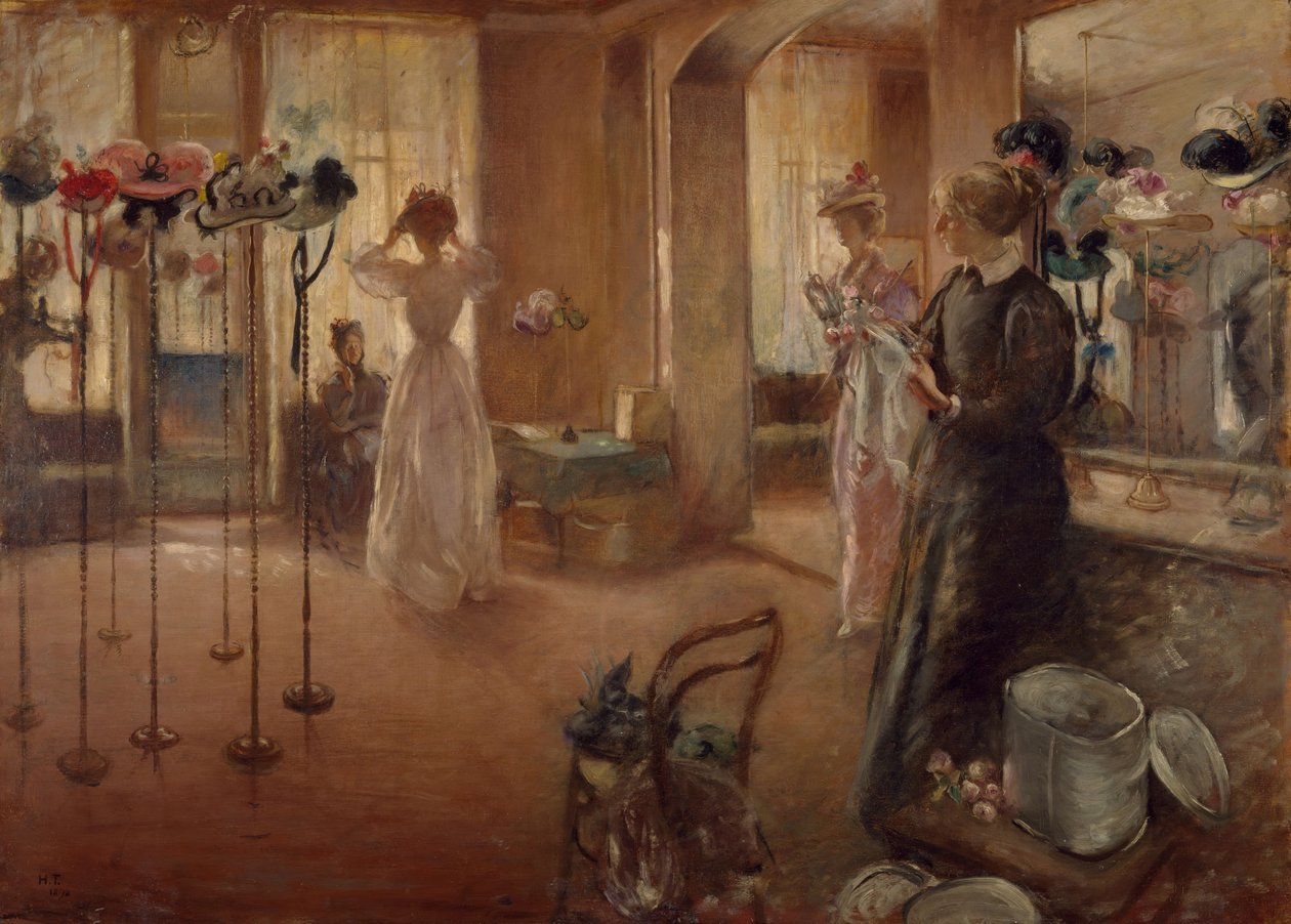 A chapelaria, 1892. de Henry Tonks