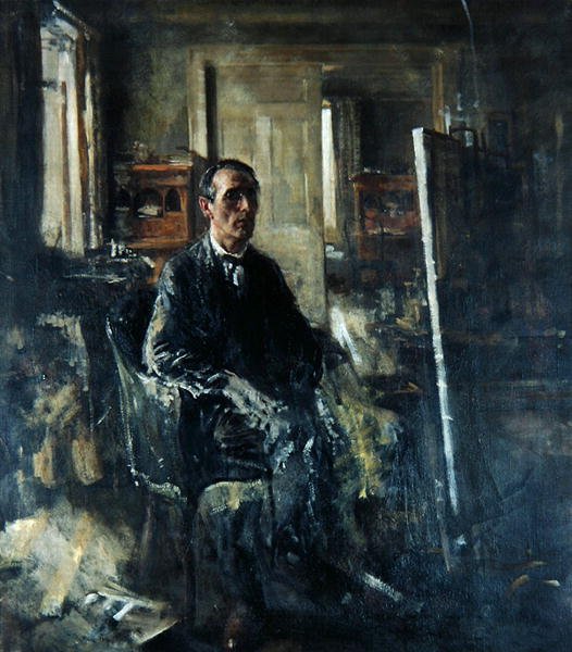 Walter Westley Russell (óleo sobre tela) de Henry Tonks