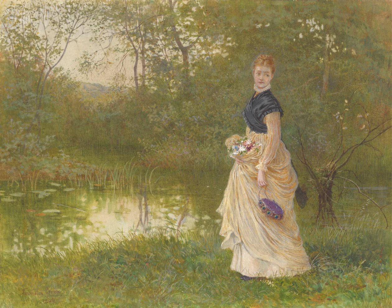 Ao lado da Lily-Pond de Henry Towneley Green