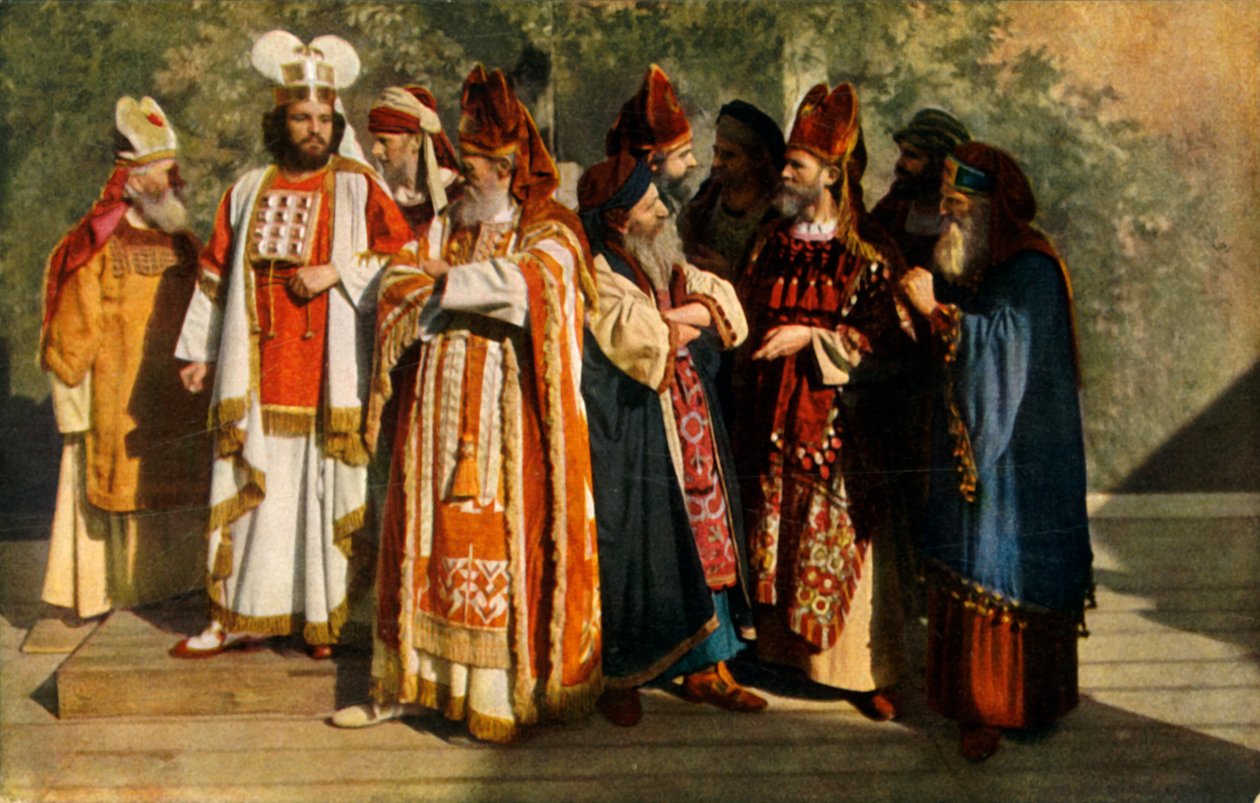 Os sumos sacerdotes, 1922. de Henry Traut