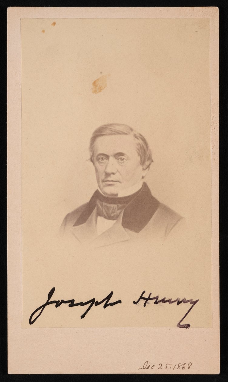Retrato de Joseph Henry 1797-1878, 1868. de Henry Ulke