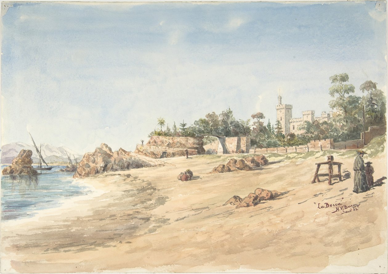 A Boca, 1882. de Henry Victor Burgy