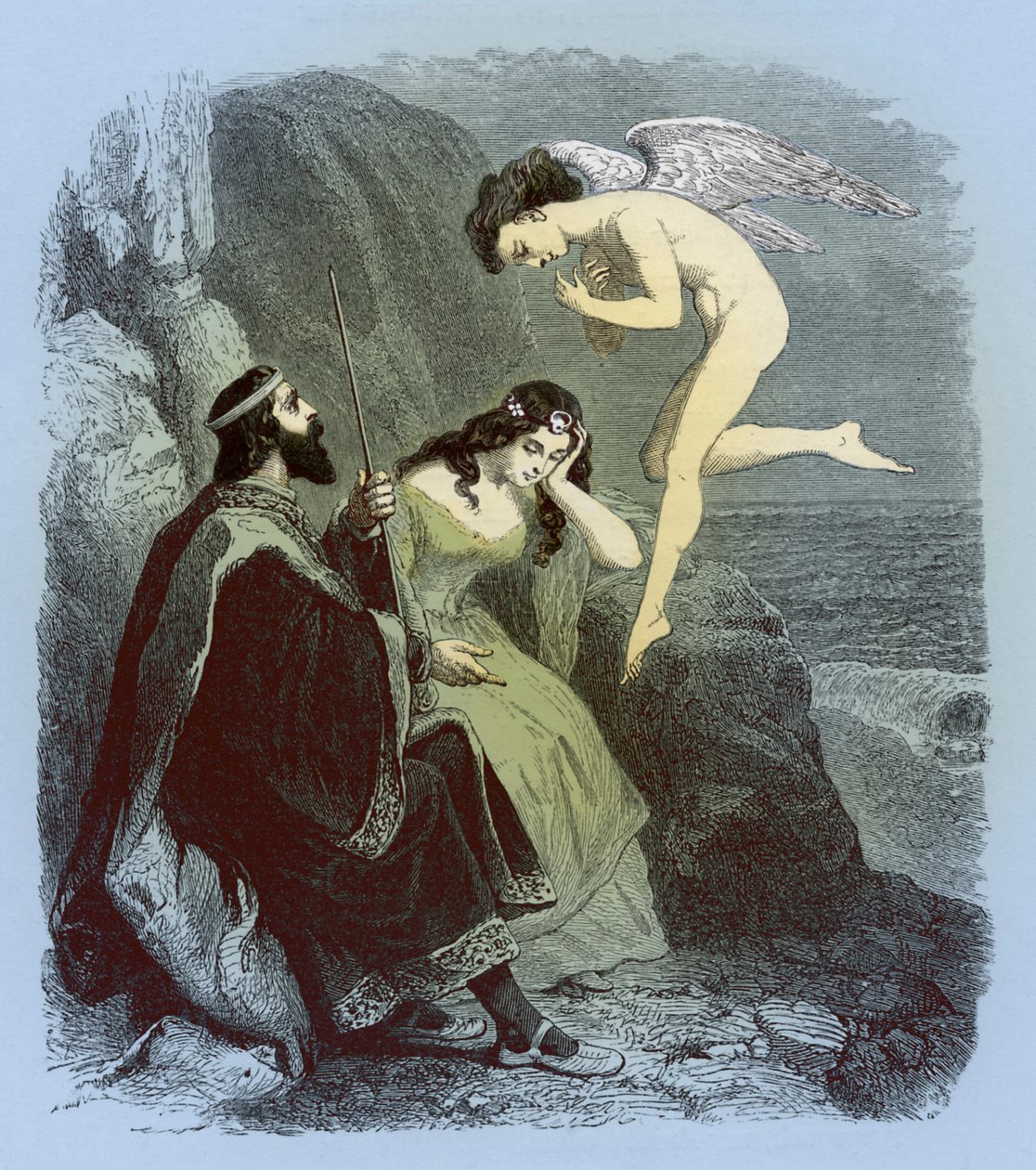A Tempestade - Shakespeare por Doré de Henry Vizetelly