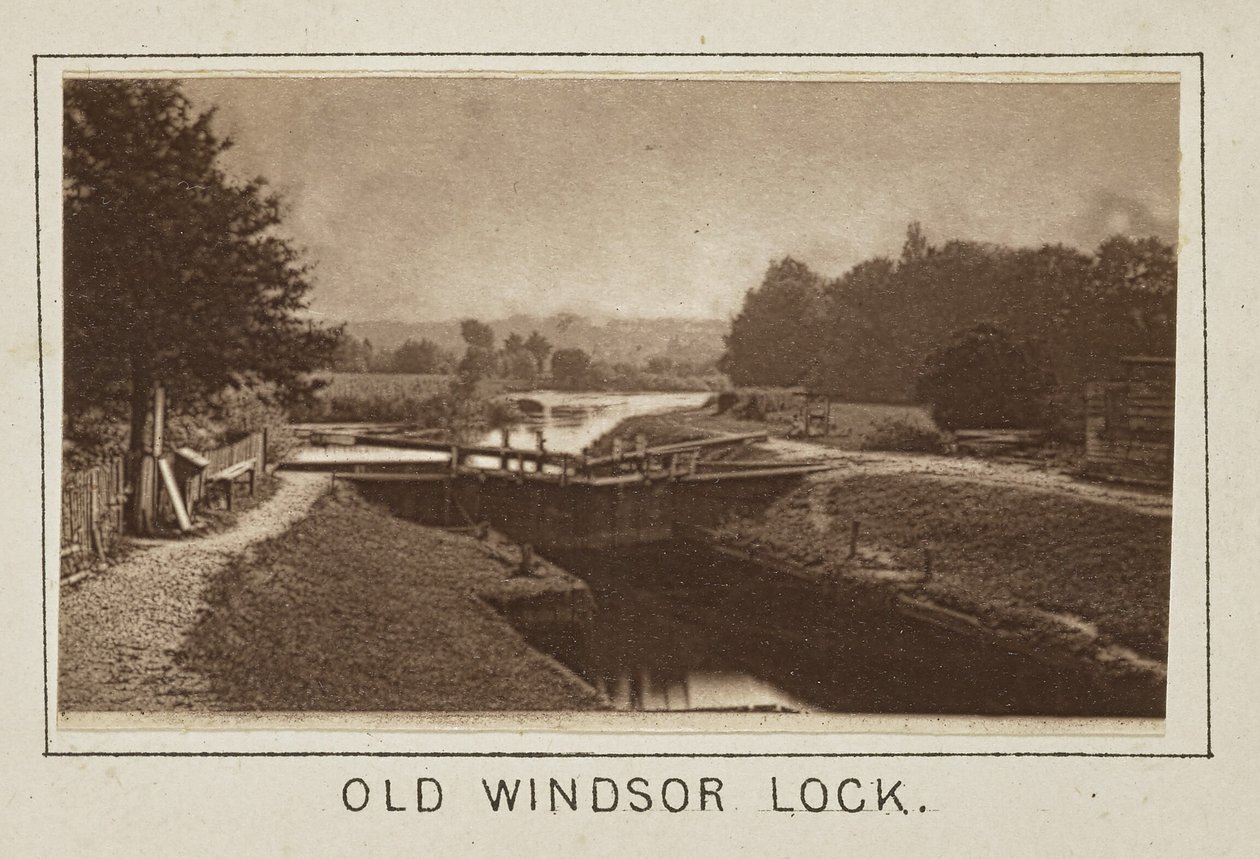 Eclusa de Old Windsor de Henry W. Taunt