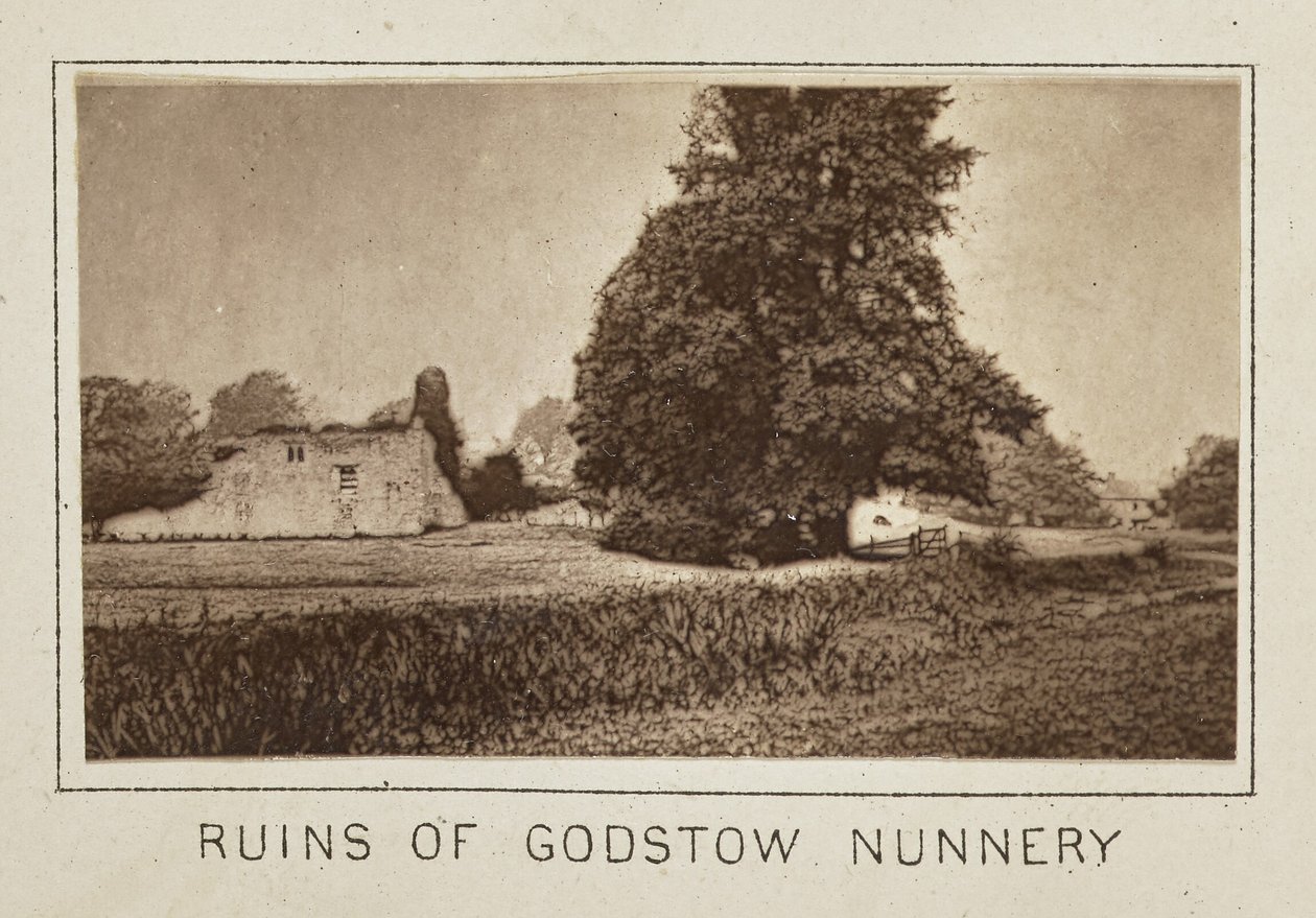 Ruínas do convento de Godstow de Henry W. Taunt