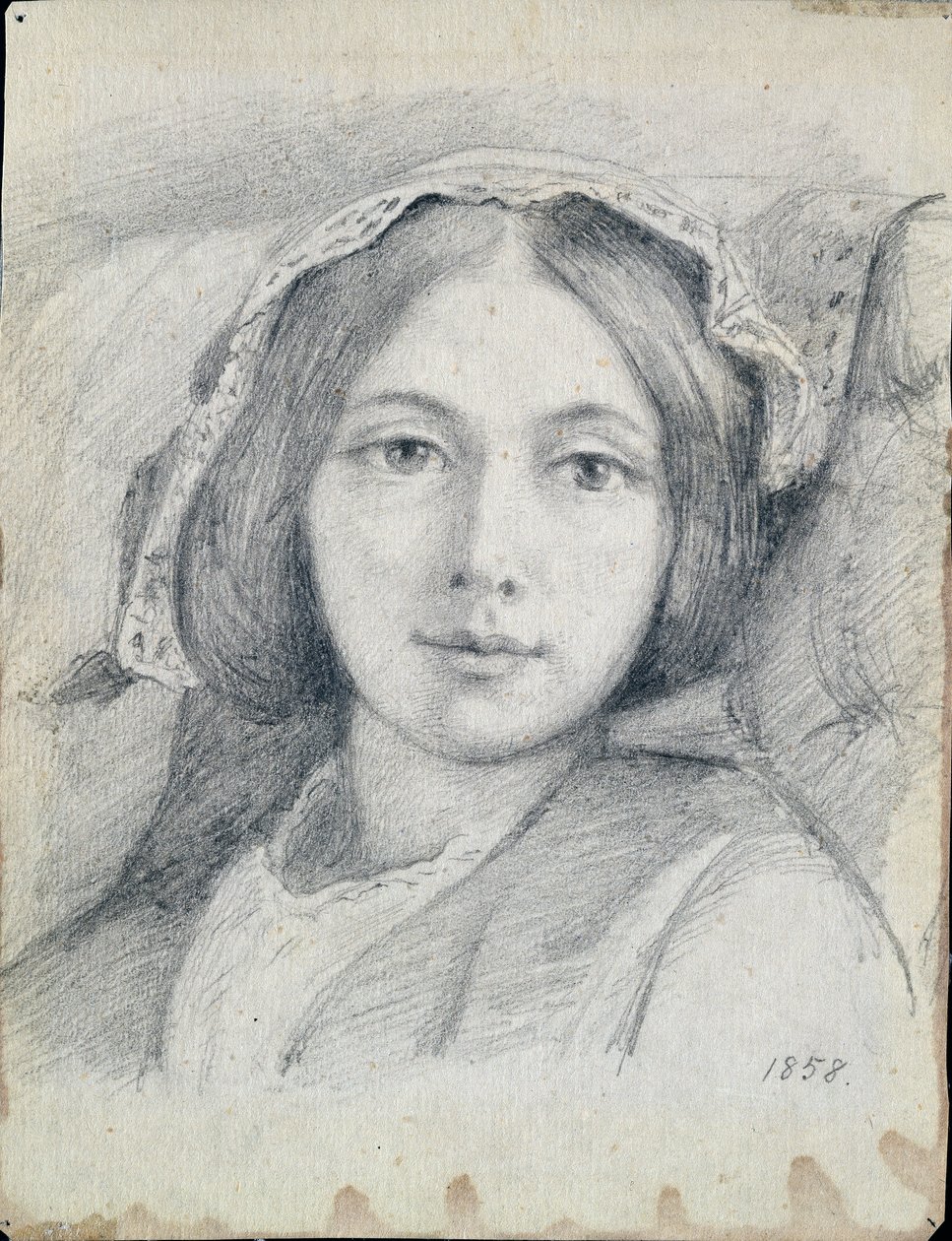 Maria Ellen Meredith, 1858 de Henry Wallis