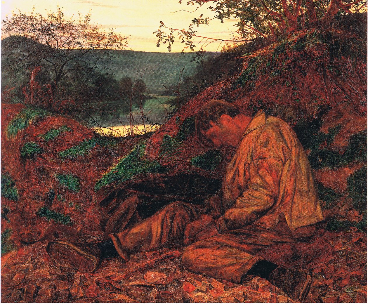 O quebrador de pedras de Henry Wallis