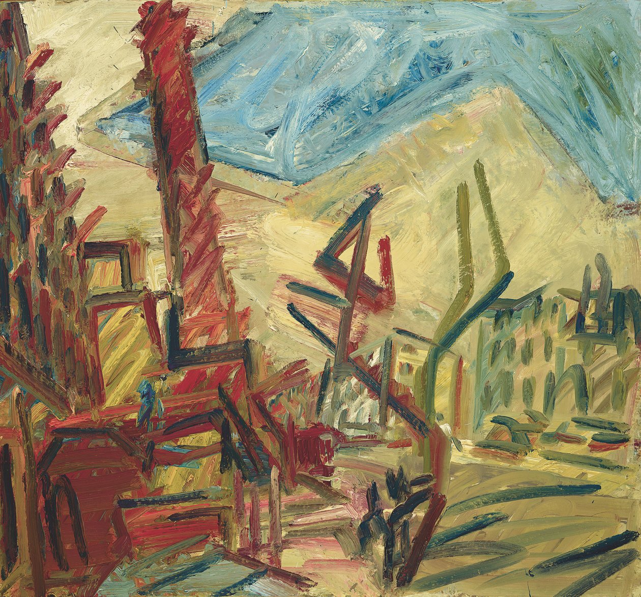 Árvore em Mornington Crescent, 1991-92 de Henry Wallis