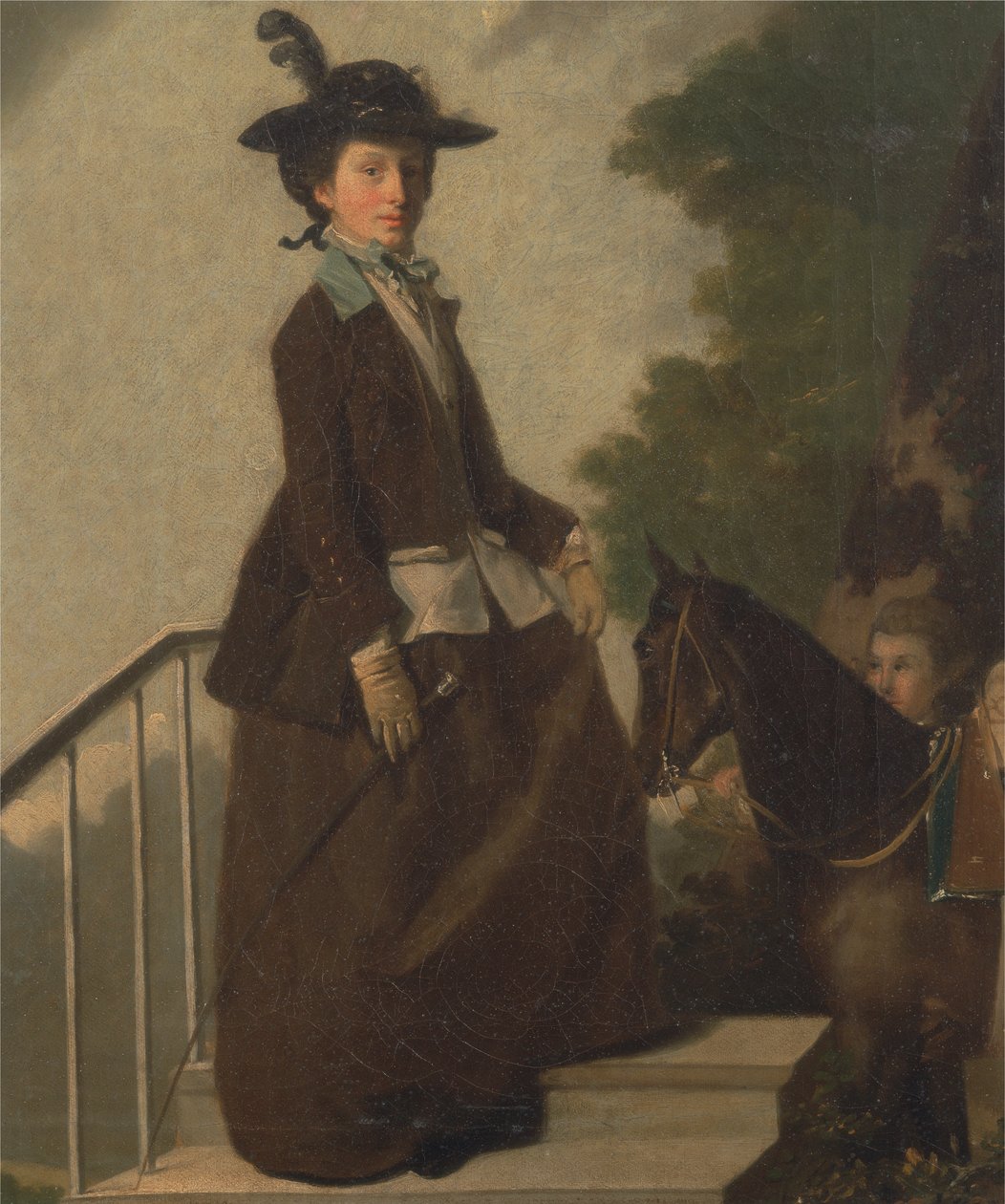 Elizabeth Bridgman, Irmã da Artista de Henry Walton