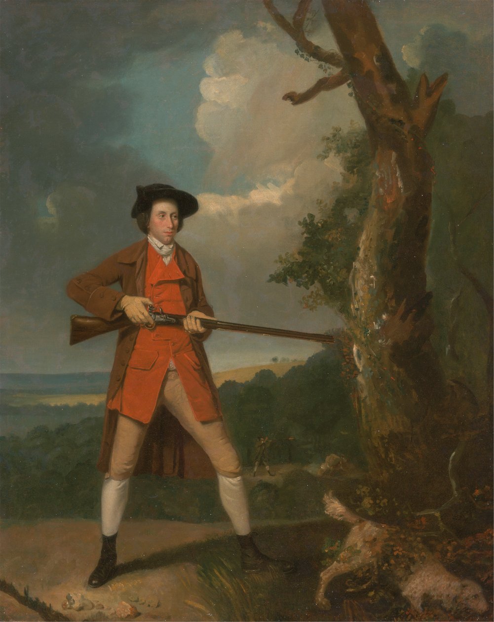 Retrato de um desportista, possivelmente Robert Rayner de Henry Walton