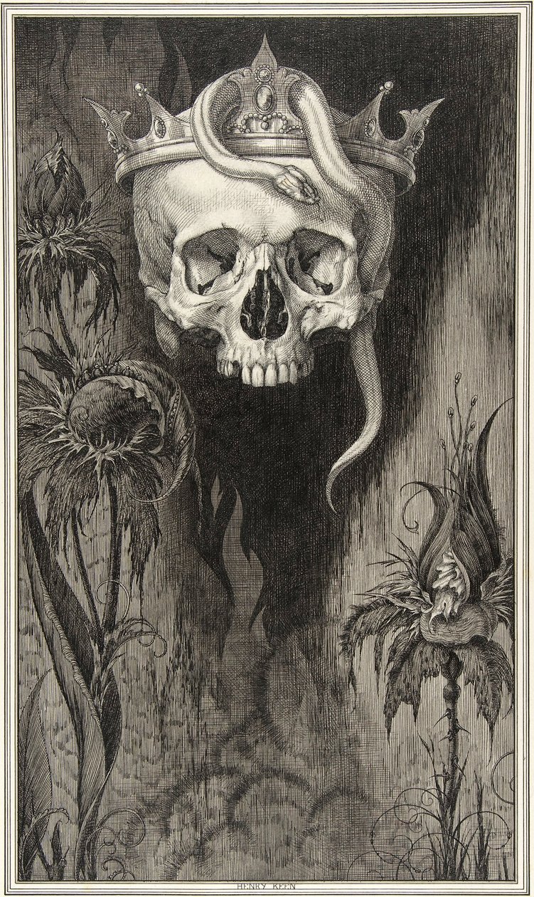 Ilustração da Duquesa de Malfi e O Diabo Branco, duas peças de John Webster (1580 - 1634), pub.1930 de Henry Weston Keen
