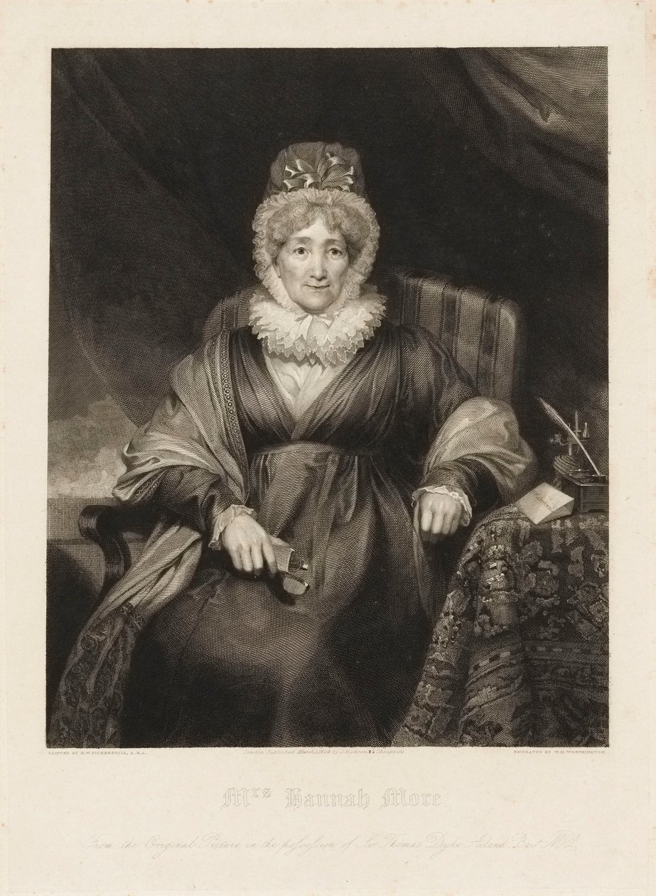 "Sra. Hannah More de Henry William (after) Pickersgill