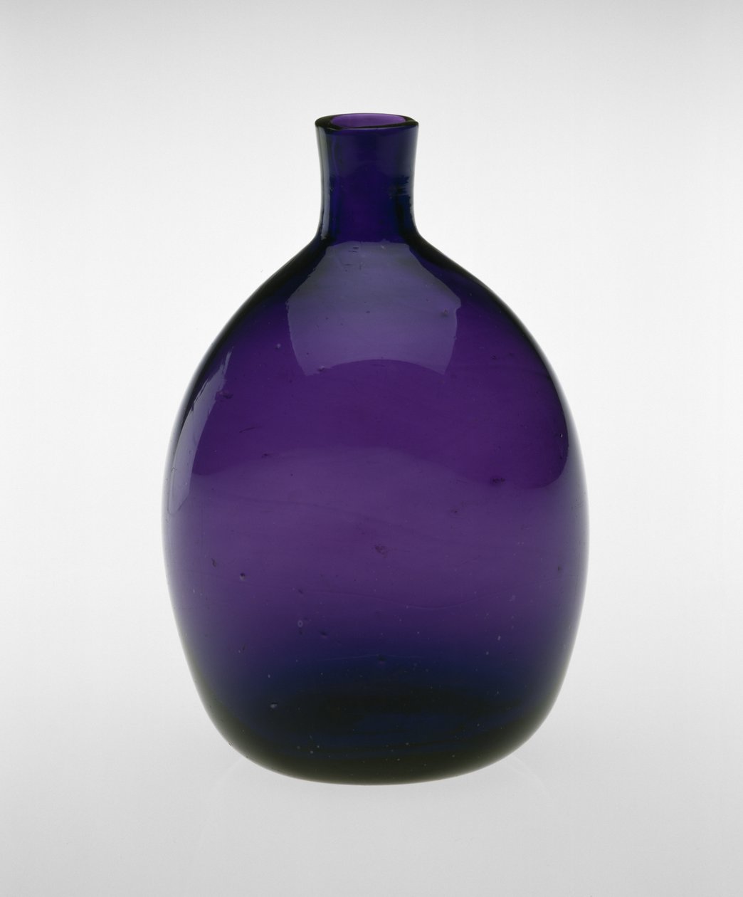 Garrafa de bolso de Henry William (attr.to) Stiegel