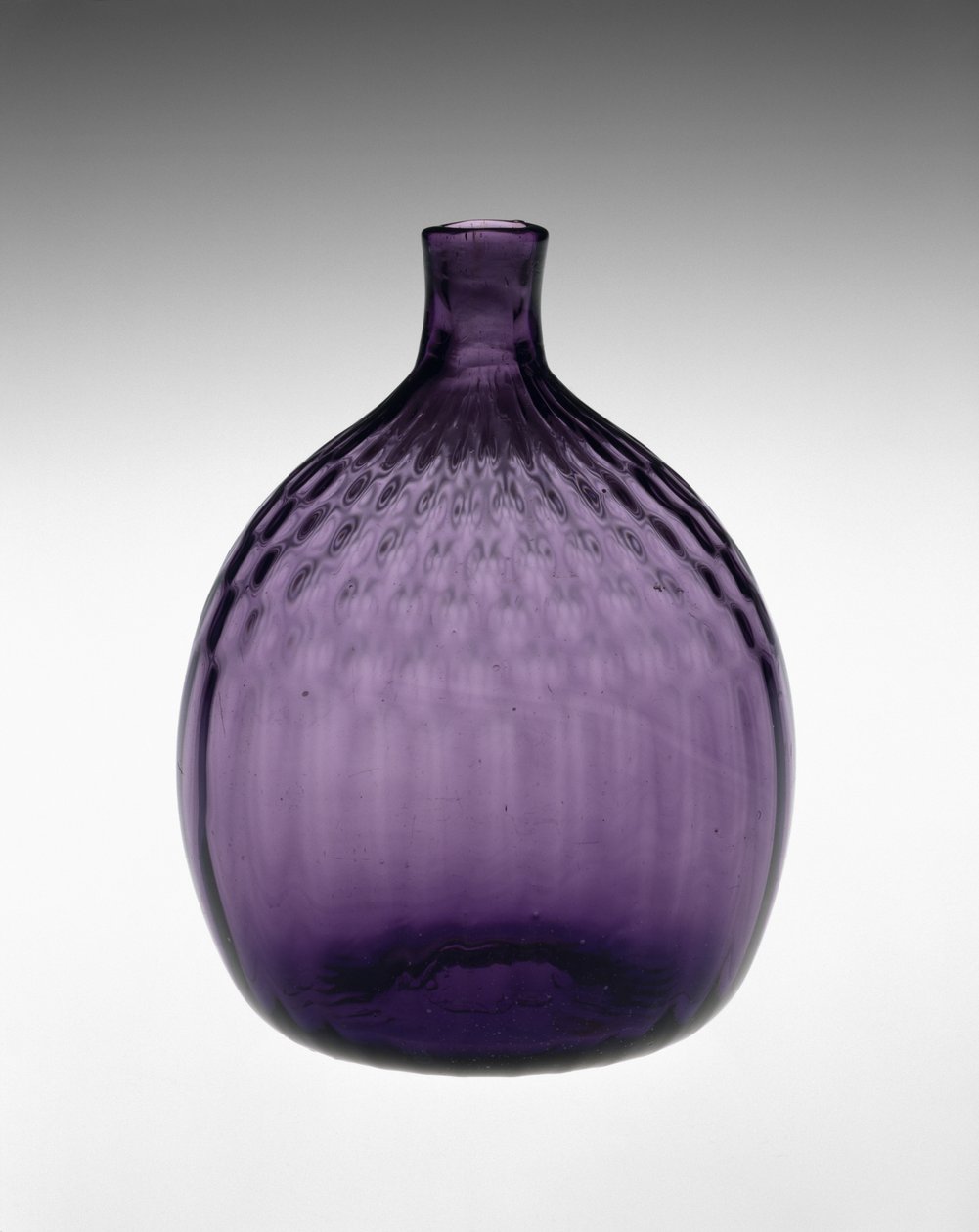 Garrafa de bolso de Henry William (attr.to) Stiegel