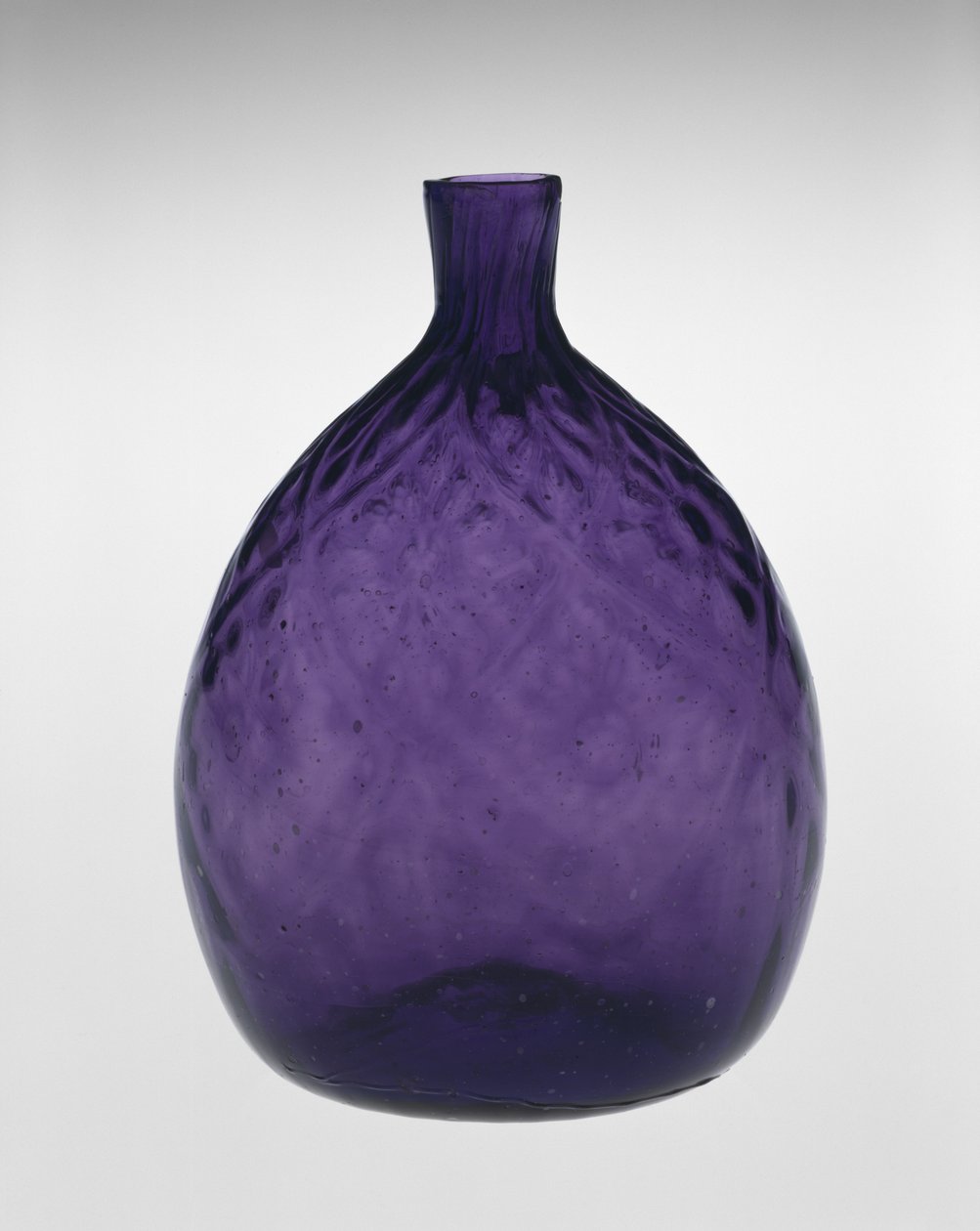 Garrafa de bolso de Henry William (attr.to) Stiegel