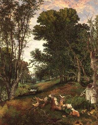 Rumo à Noite na Floresta de Henry William Banks Davis