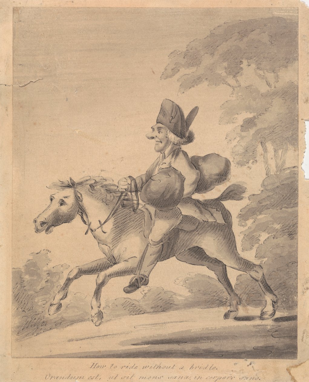 Como cavalgar sem uma cabeçada de Henry William Bunbury