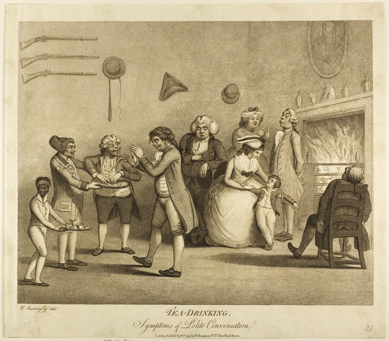 Beber chá de Henry William Bunbury