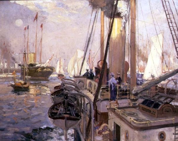 O Iate Real `Victoria e Albert de Henry William Burgess
