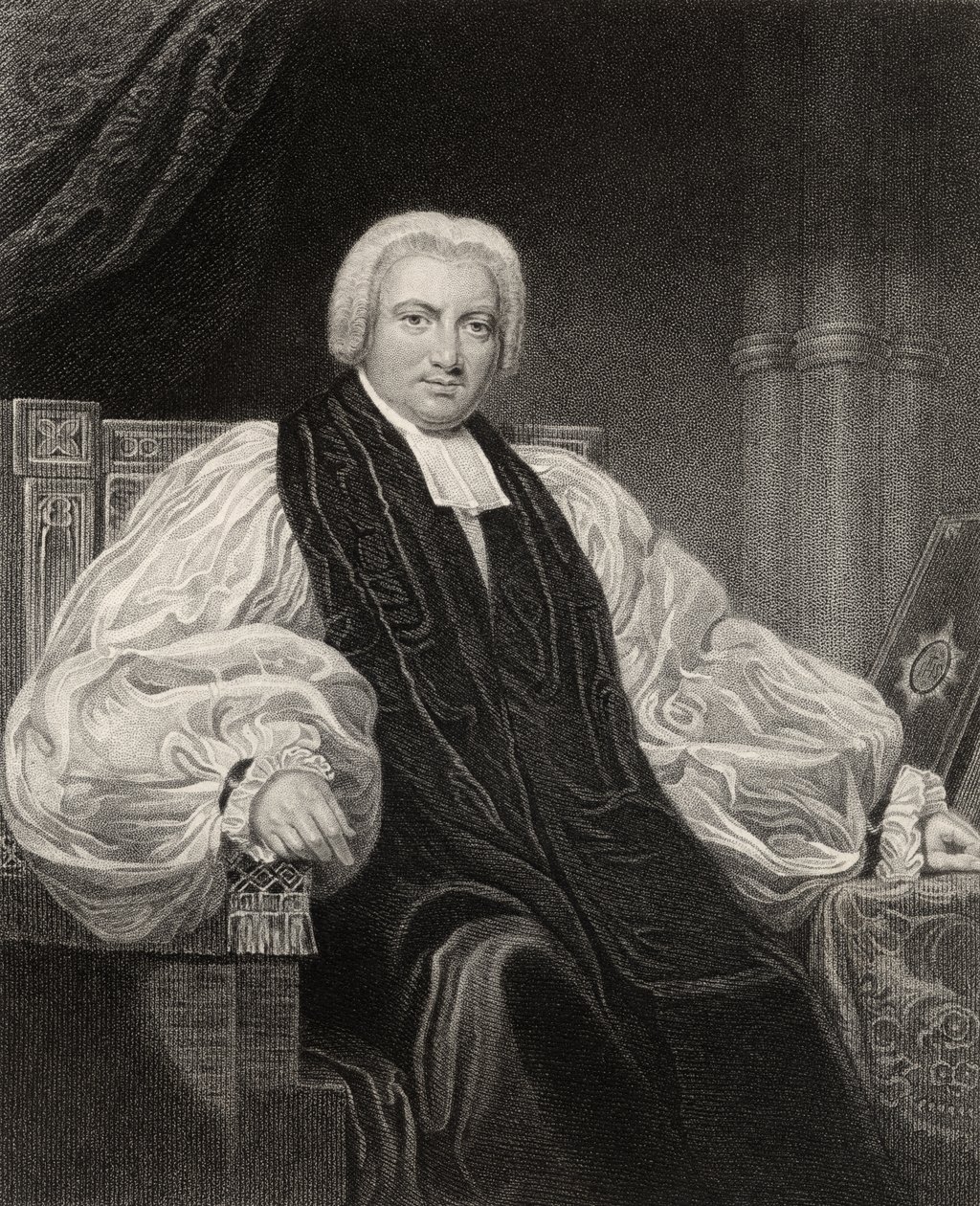 O Bispo Henry Ryder, gravado por T. Woolnoth, da &39;National Portrait Gallery, volume I&39;, publicado em 1820 de Henry William Pickersgill
