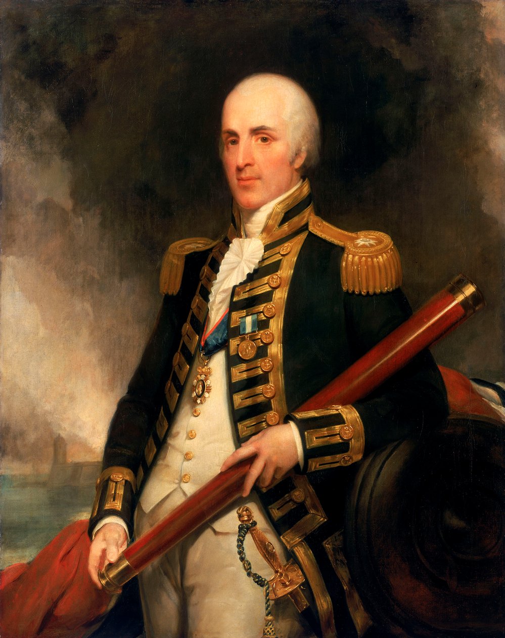 Contra-almirante Sir Alexander John Ball (1757-1809) de Henry William Pickersgill