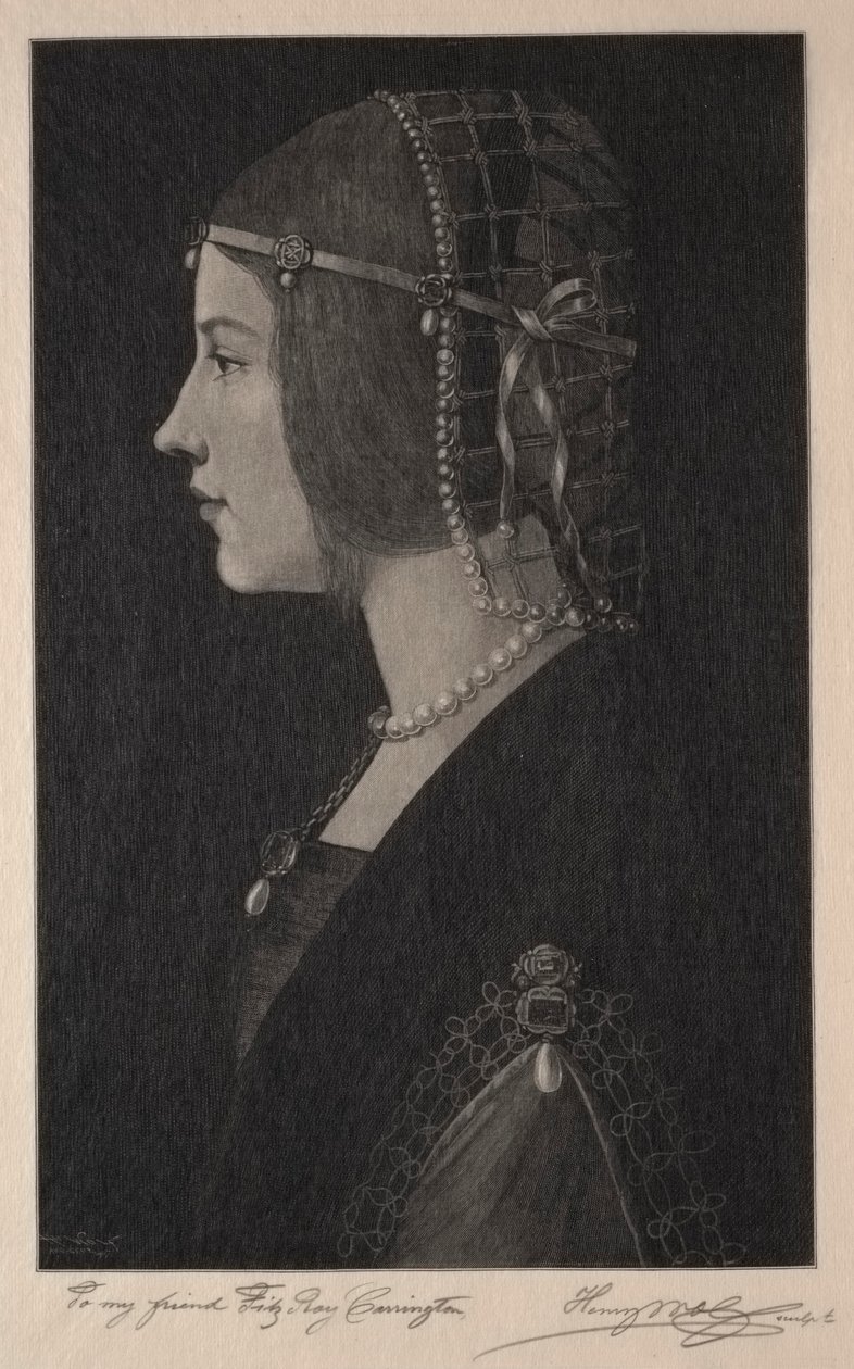 Beatrice dEste, 1907.  de Henry Wolf