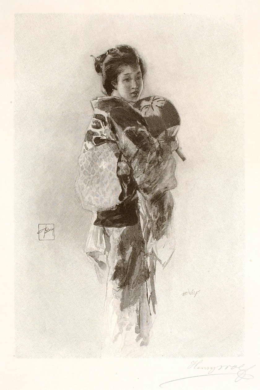 Rapariga japonesa (The Musmee) de Henry Wolf