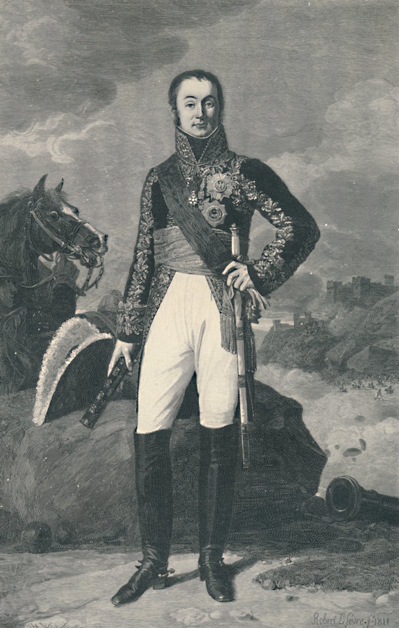 Marechal Nicolas-Charles Oudinot, duque de Reggio, 1811, 1896 de Henry Wolf