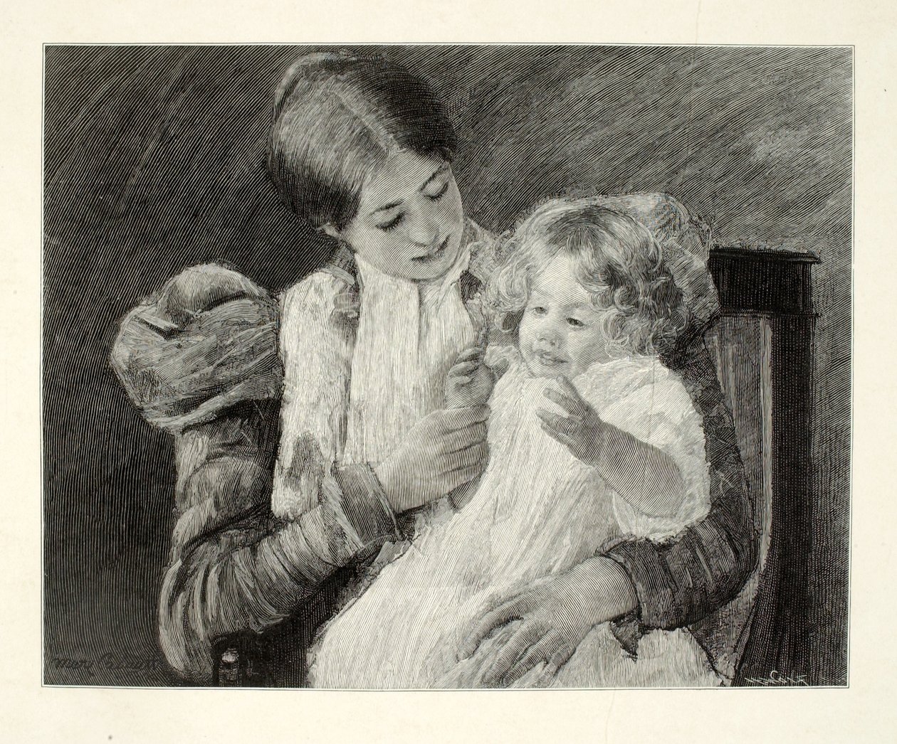 Mãe e filho de Henry Wolf
