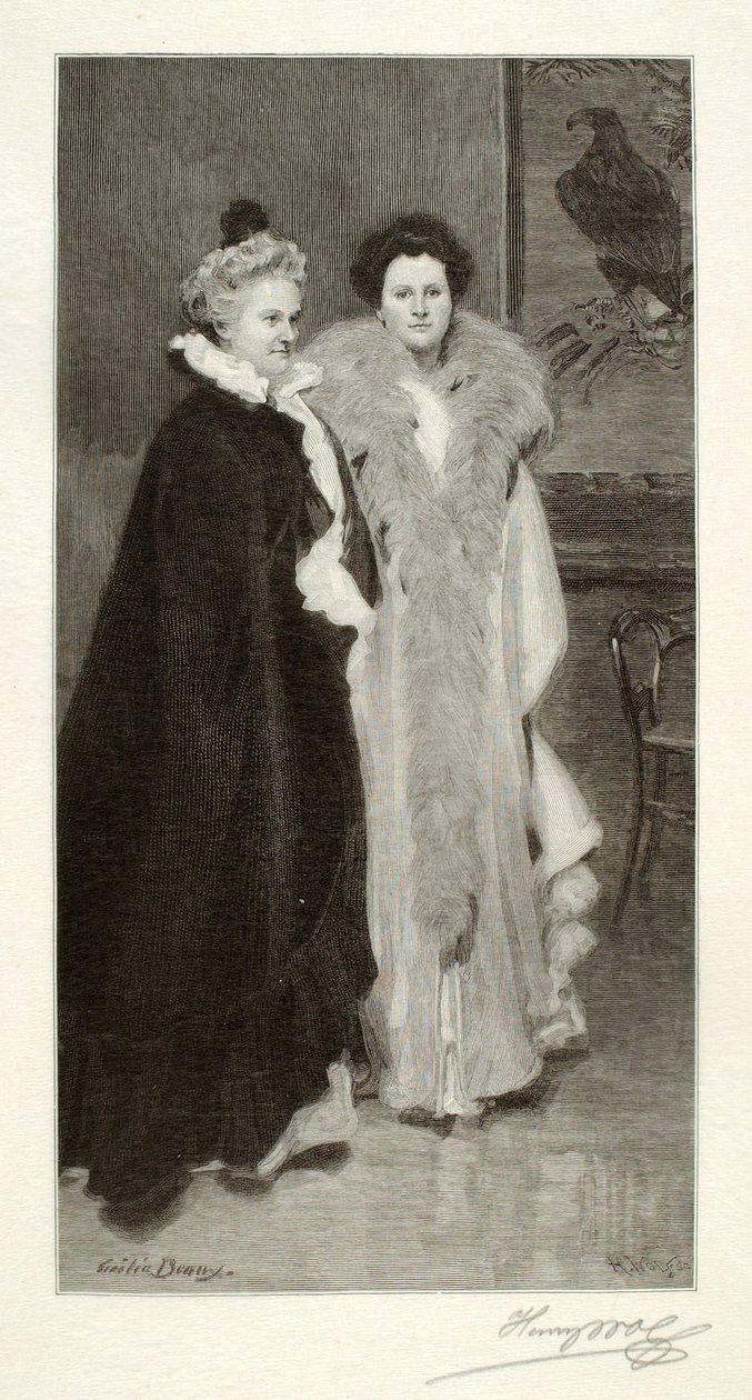 Mãe e filha de Henry Wolf