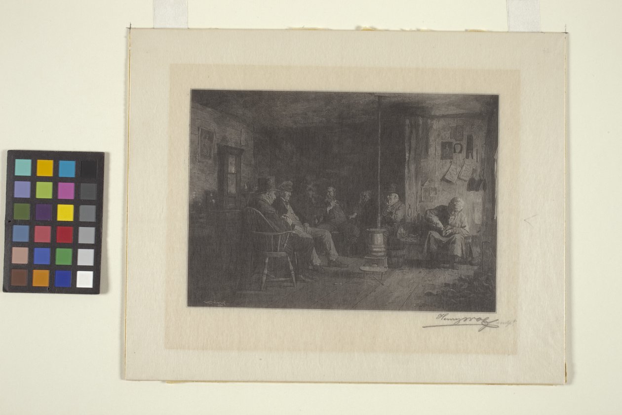 Nantucket Escola de Filosofia (tinta) de Henry Wolf