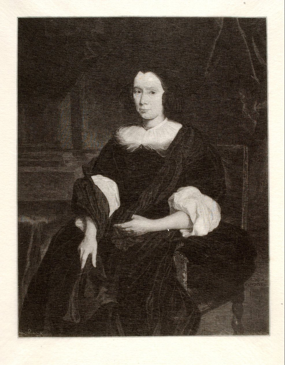 Retrato de uma senhora de Henry Wolf