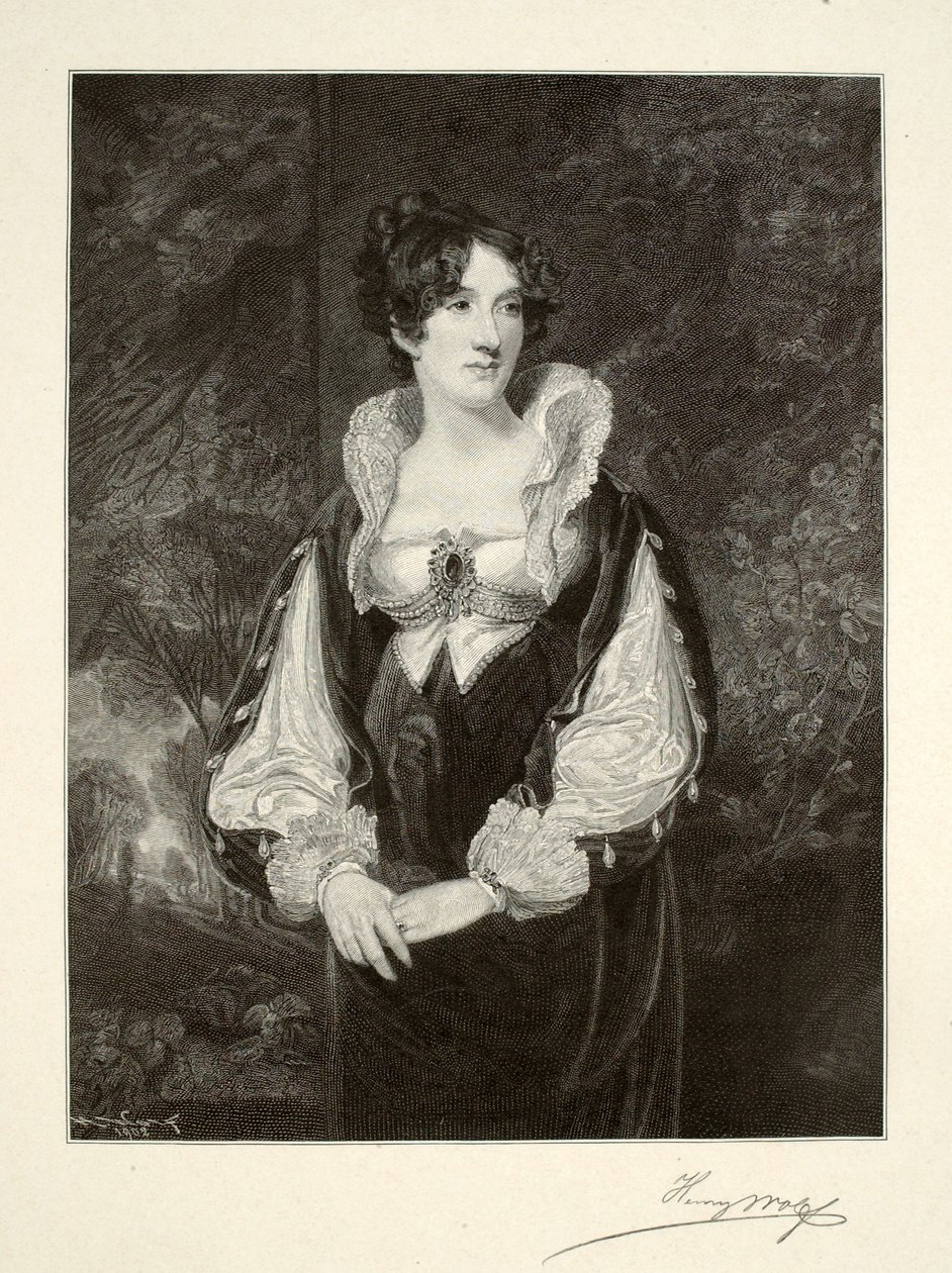 Retrato de uma senhora de Henry Wolf