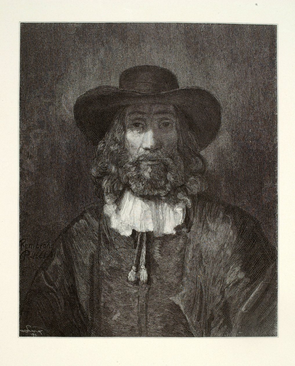 Retrato de um homem de Henry Wolf