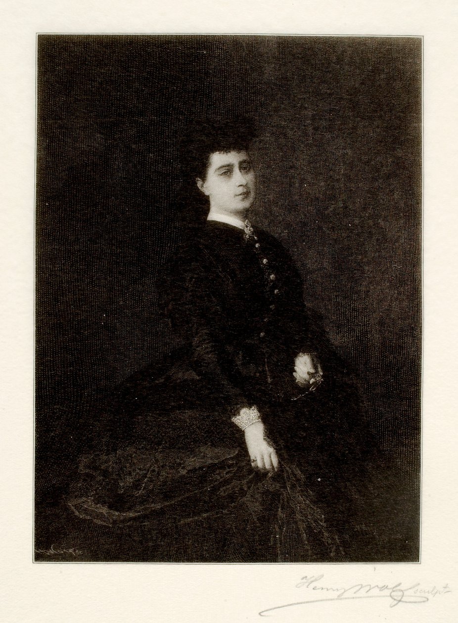 Retrato de uma senhora espanhola de Henry Wolf