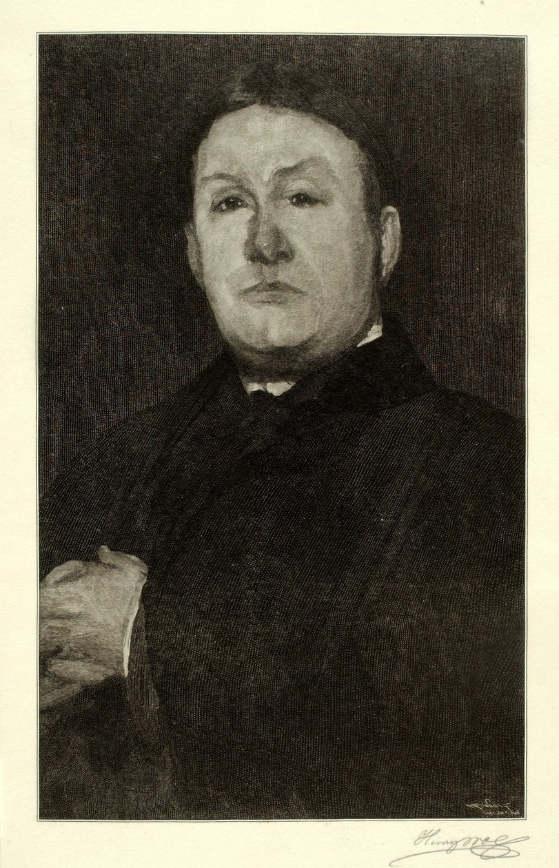 Richard Canfield, um esboço de retrato de Henry Wolf