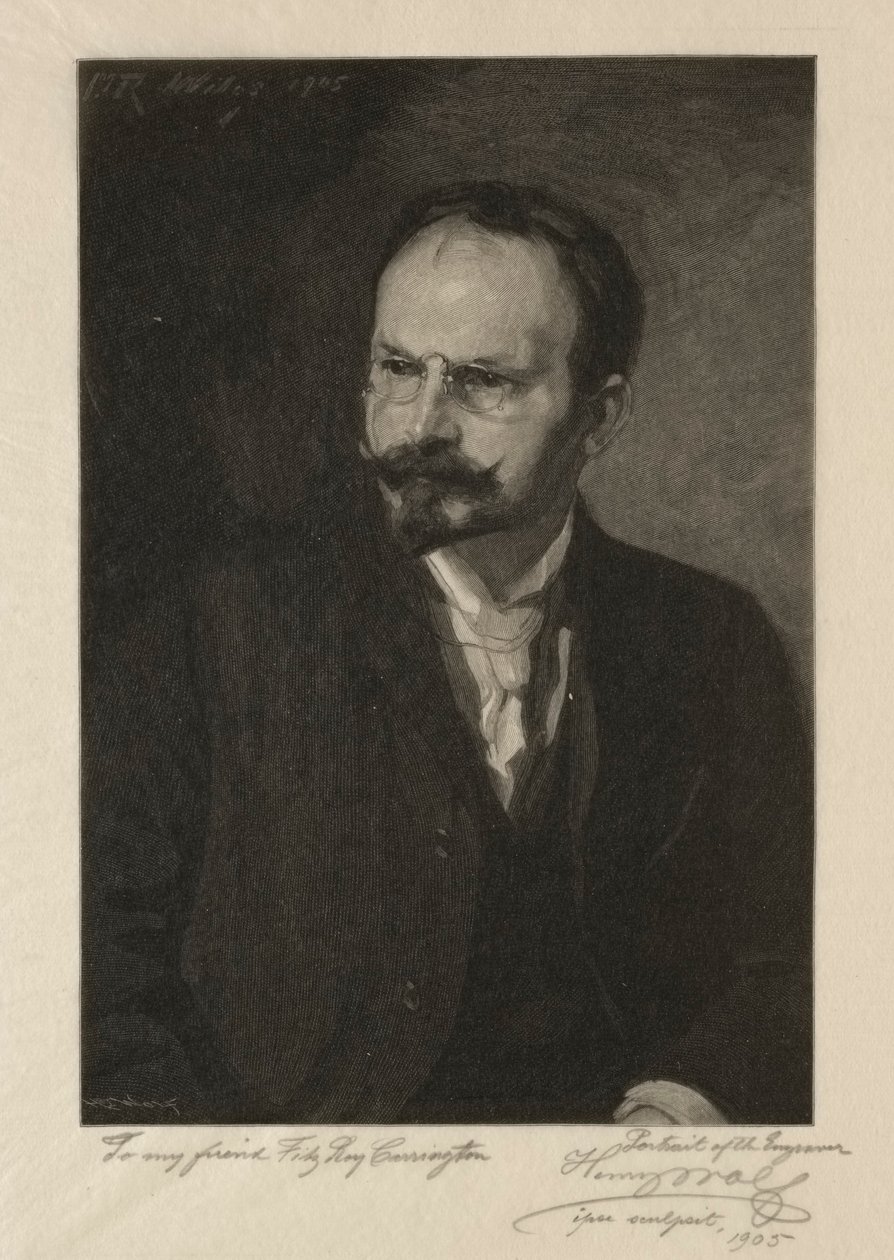 Autorretrato de Henry Wolf