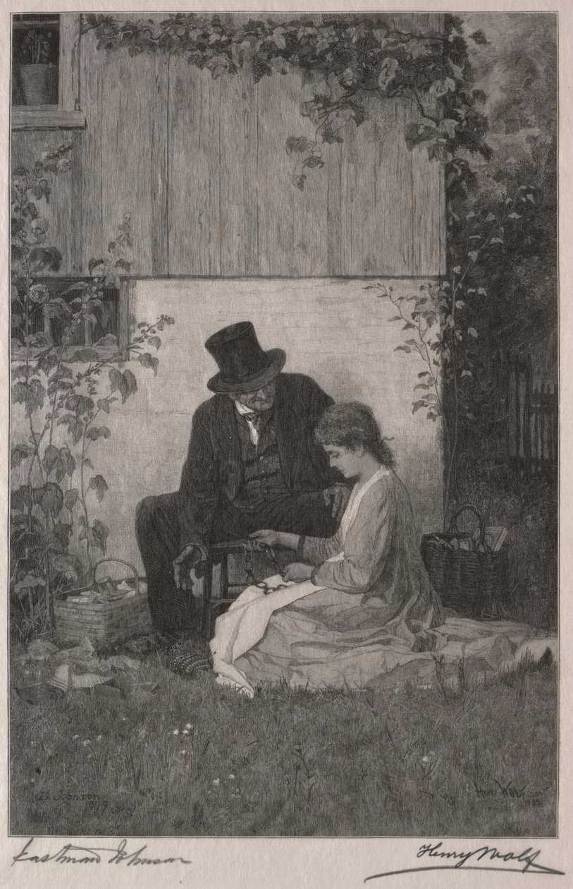 O vendedor ambulante de Nova Inglaterra de Henry Wolf