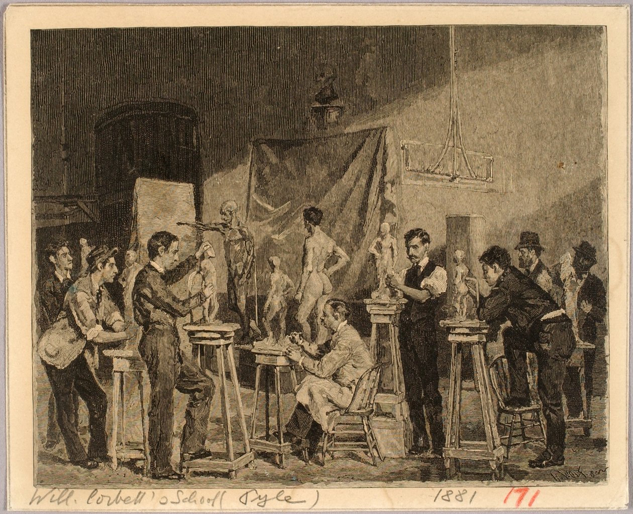 Escola de William Corbett de Henry Wolf