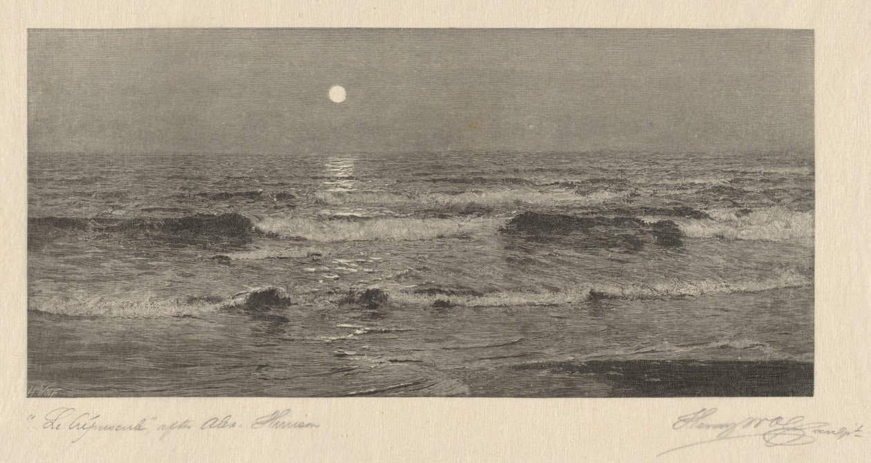 Crepúsculo de Henry Wolf, after Alexander Harrison