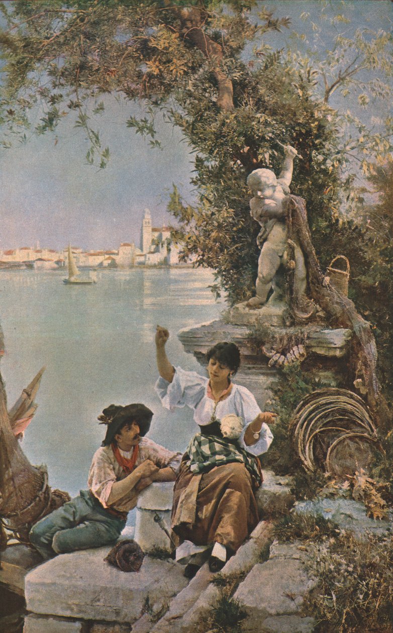 Cupids Spell, 1885, c1930. de Henry Woods